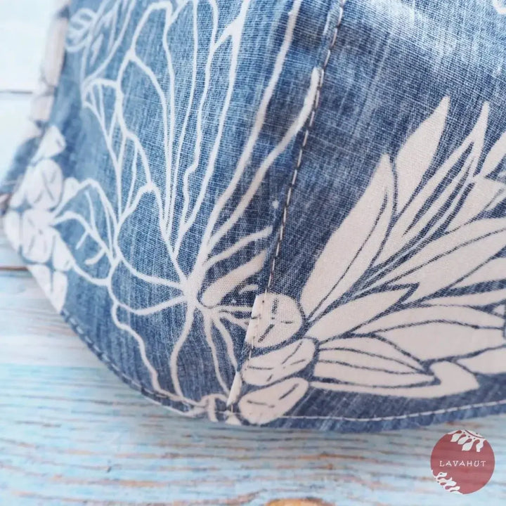 Hawaiian Face Mask • Blue Koloa - Made in Hawaii