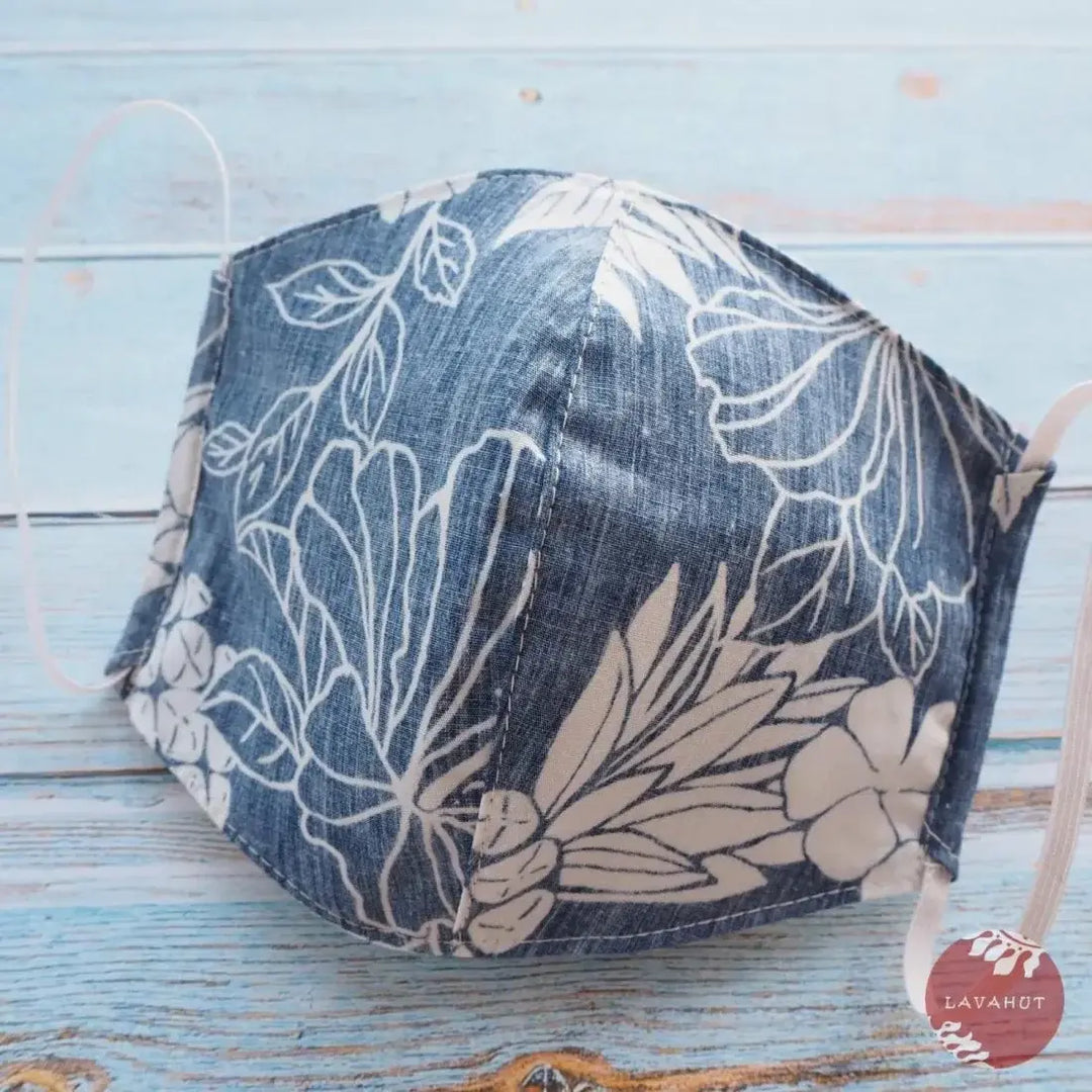 Hawaiian Face Mask • Blue Koloa - Made in Hawaii