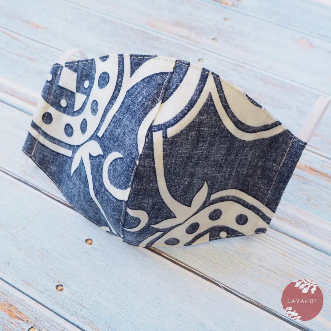 Hawaiian Face Mask • Blue Kona – Authentic Hawaiian Face Mask by Lavahut