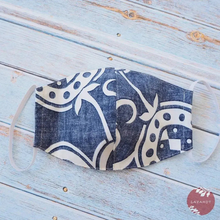 Hawaiian Face Mask • Blue Kona - Made in Hawaii