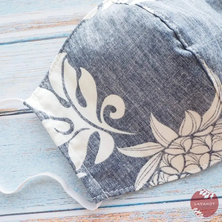 Hawaiian Face Mask • Blue Plantation Days - Made in Hawaii