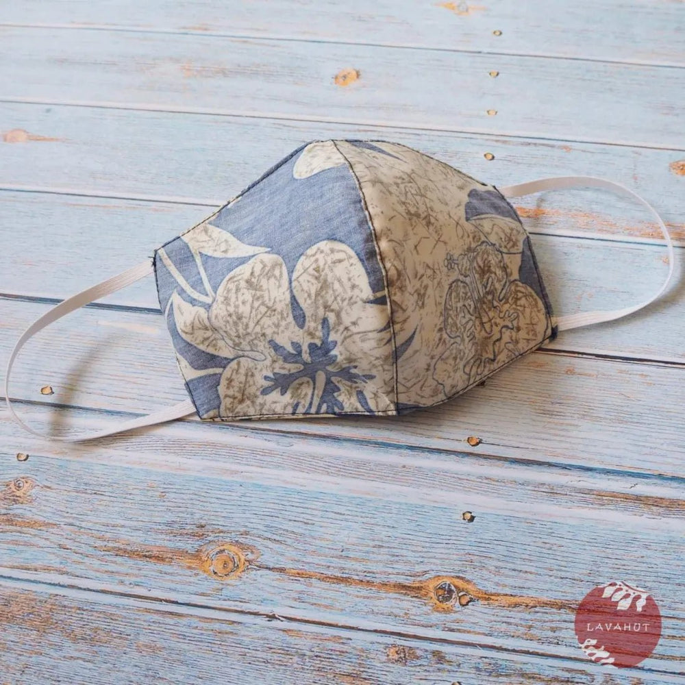 Hawaiian Face Mask • Blue Sweet Pineapple – Authentic Hawaiian Face Mask by Lavahut