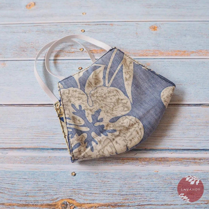 Hawaiian Face Mask • Blue Sweet Pineapple – Authentic Hawaiian Face Mask by Lavahut