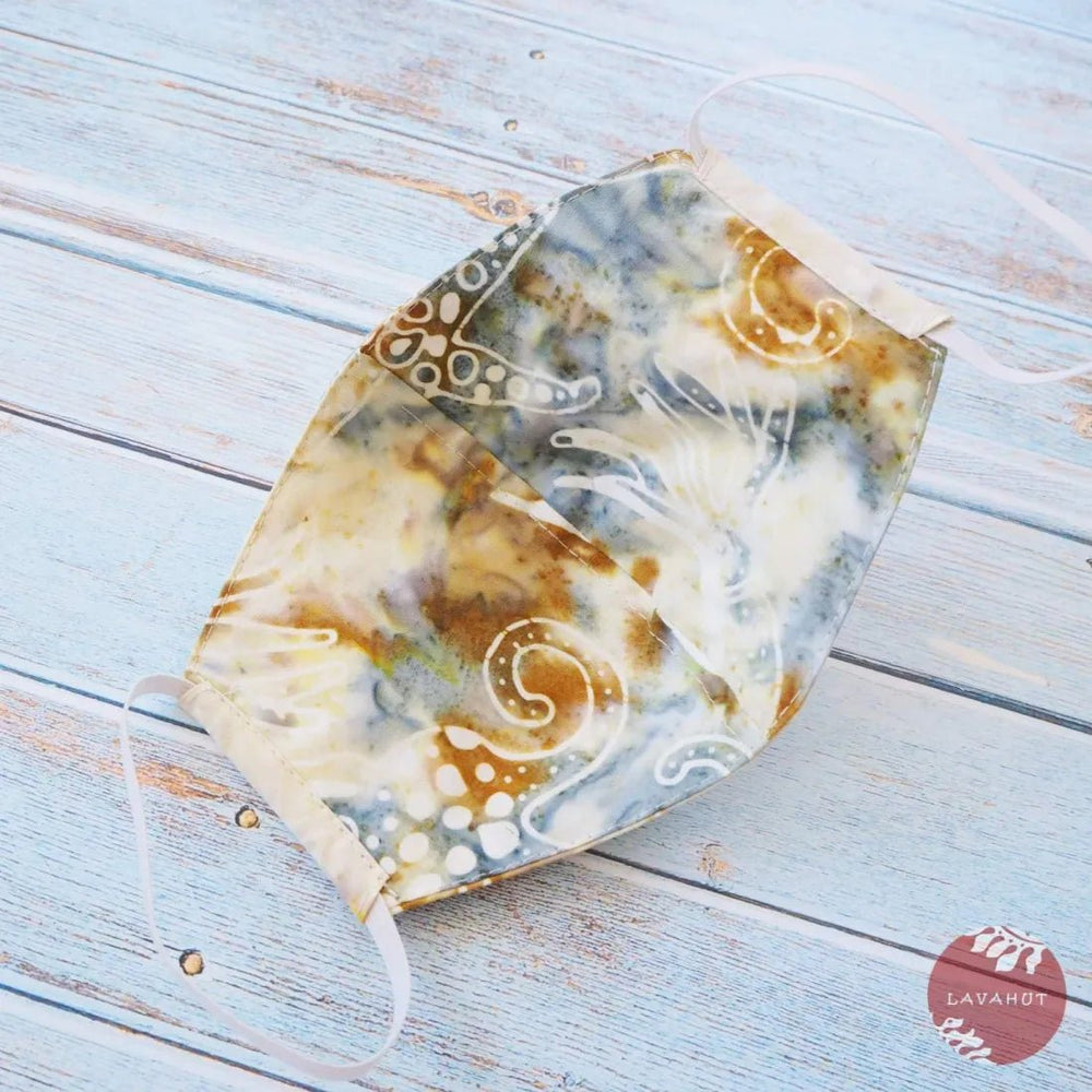Hawaiian Face Mask • Cream Sandy Beach – Authentic Hawaiian Face Mask by Lavahut