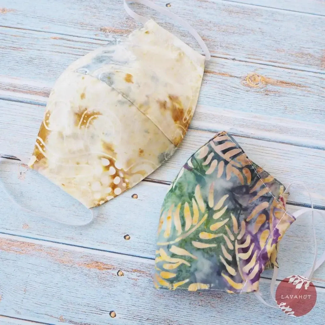 Hawaiian Face Mask • Cream Sandy Beach - Made in Hawaii