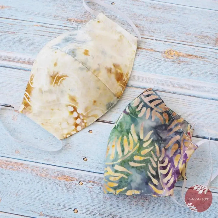 Hawaiian Face Mask • Cream Sandy Beach - Made in Hawaii