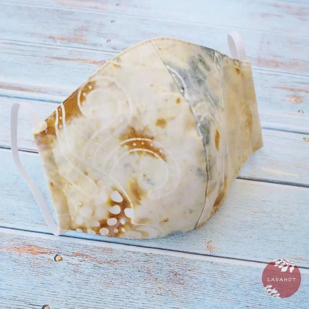 Hawaiian Face Mask • Cream Sandy Beach - Made in Hawaii