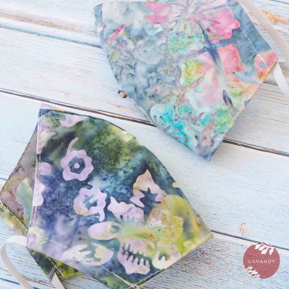 Hawaiian Face Mask • Green Na Pali – Authentic Hawaiian Face Mask by Lavahut