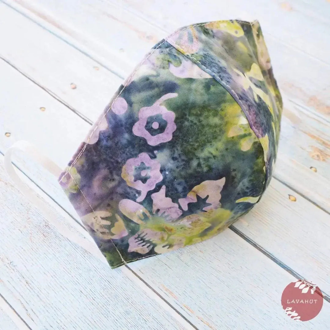 Hawaiian Face Mask • Green Na Pali - Made in Hawaii