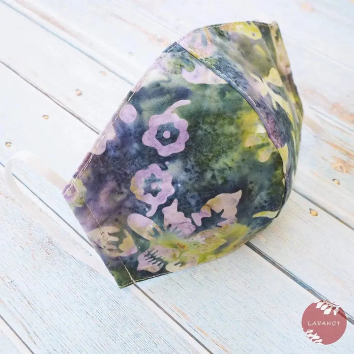 Hawaiian Face Mask • Green Na Pali - Made in Hawaii
