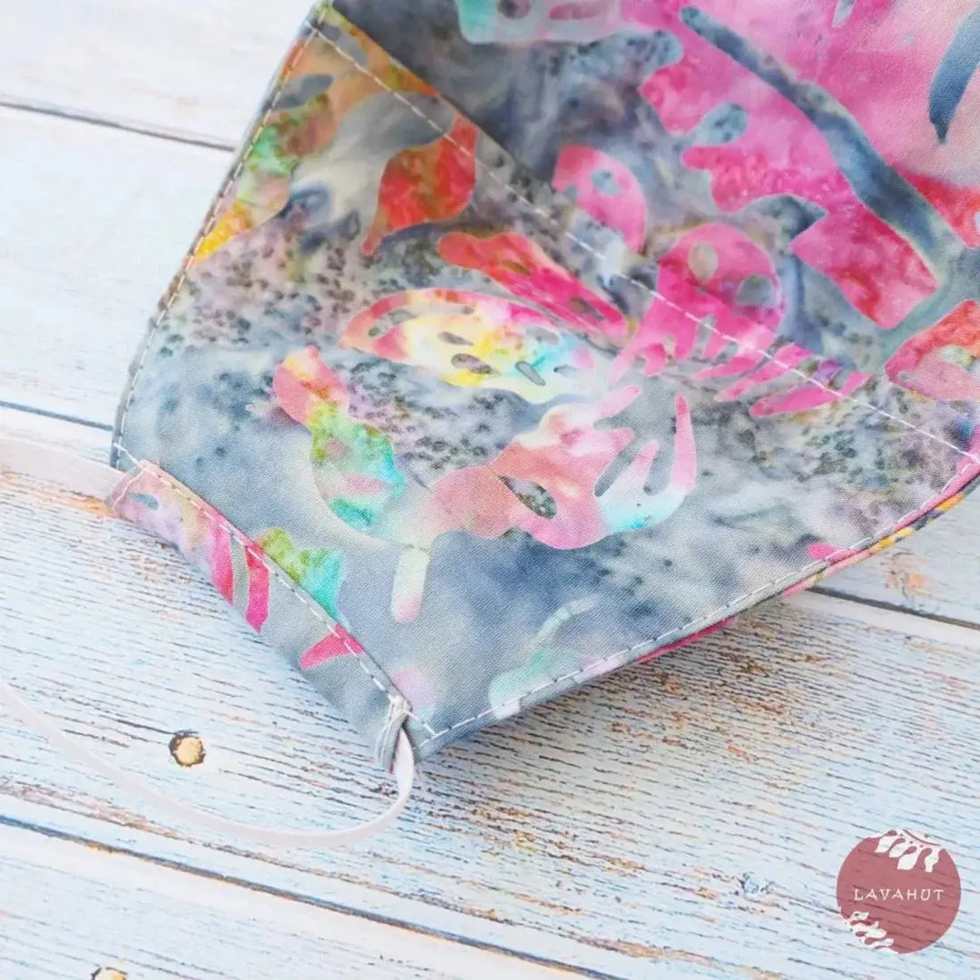Hawaiian Face Mask • Grey Na Pali - Made in Hawaii