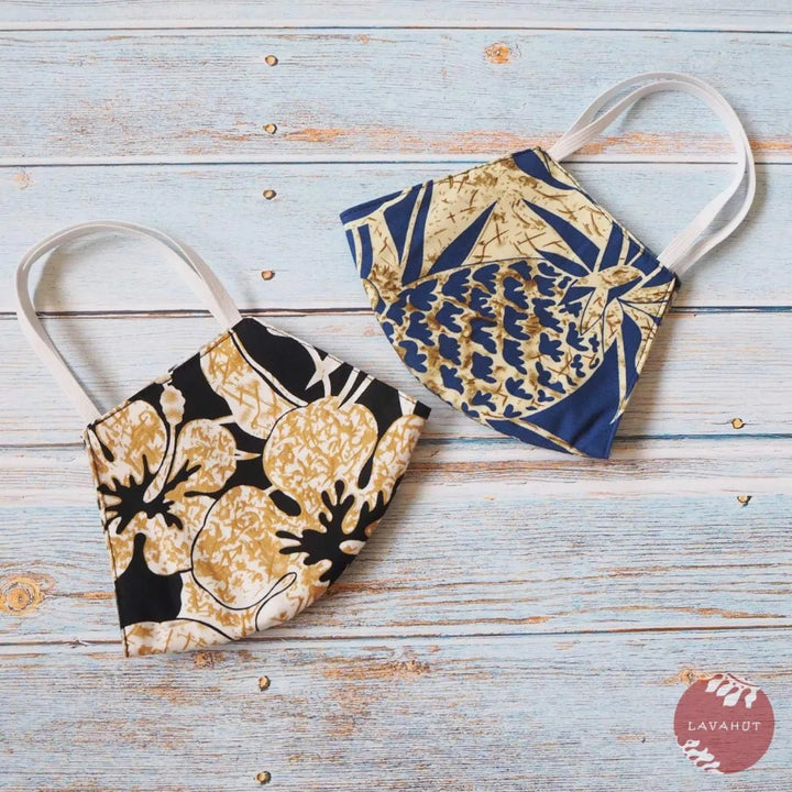 Hawaiian Face Mask 🍀 LUCKY SURPRISE – Authentic Hawaiian Face Mask by Lavahut