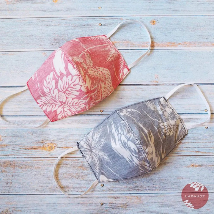 Hawaiian Face Mask 🍀 LUCKY SURPRISE – Authentic Hawaiian Face Mask by Lavahut