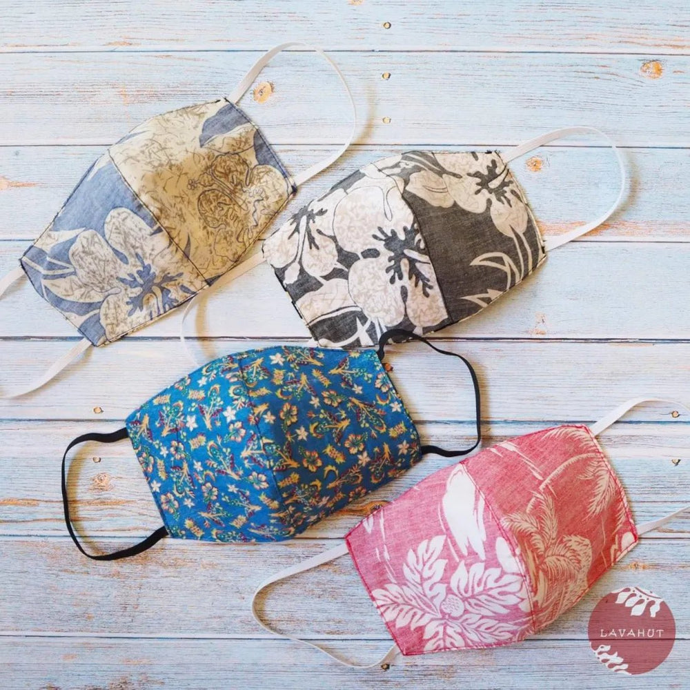 Hawaiian Face Mask 🍀 LUCKY SURPRISE – Authentic Hawaiian Face Mask by Lavahut