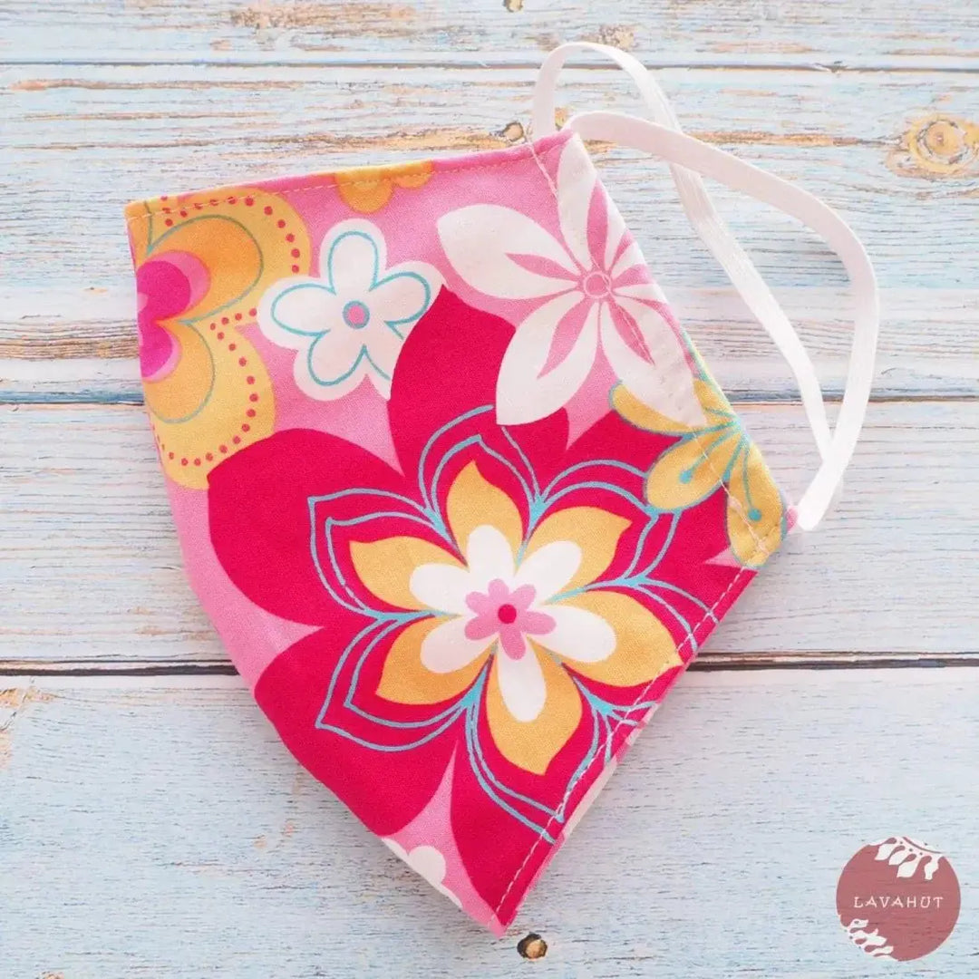 Hawaiian Face Mask • Magenta Boogie - Made in Hawaii