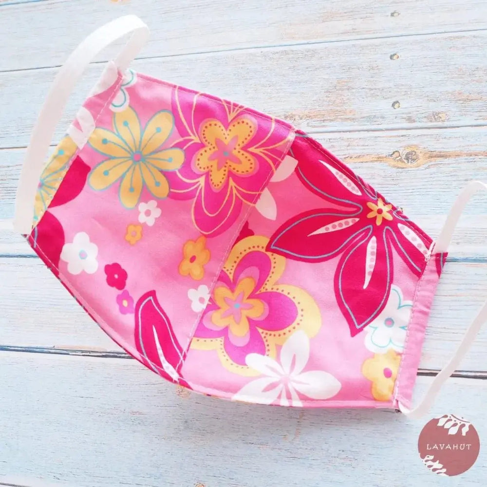 Hawaiian Face Mask • Magenta Boogie - Made in Hawaii