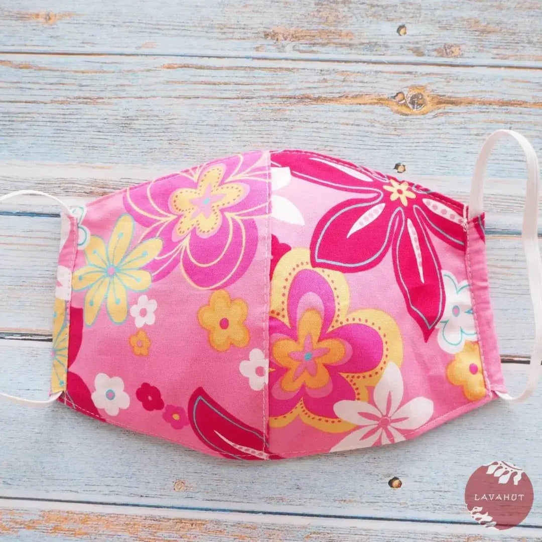 Hawaiian Face Mask • Magenta Boogie - Made in Hawaii