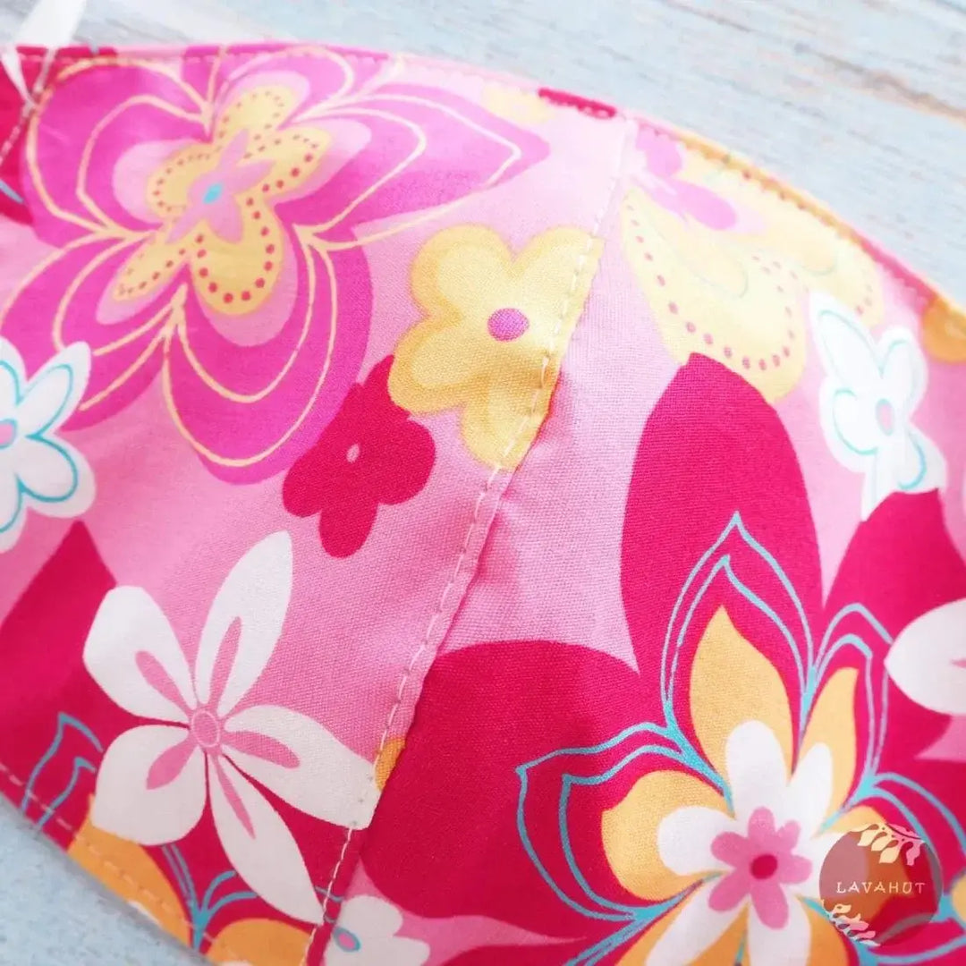 Hawaiian Face Mask • Magenta Boogie - Made in Hawaii
