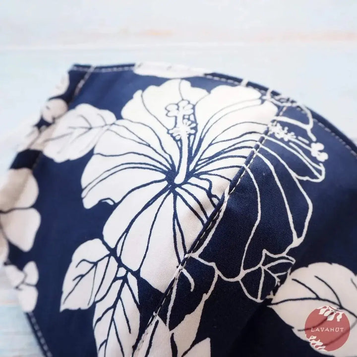 Hawaiian Face Mask • Navy Koloa - Made in Hawaii
