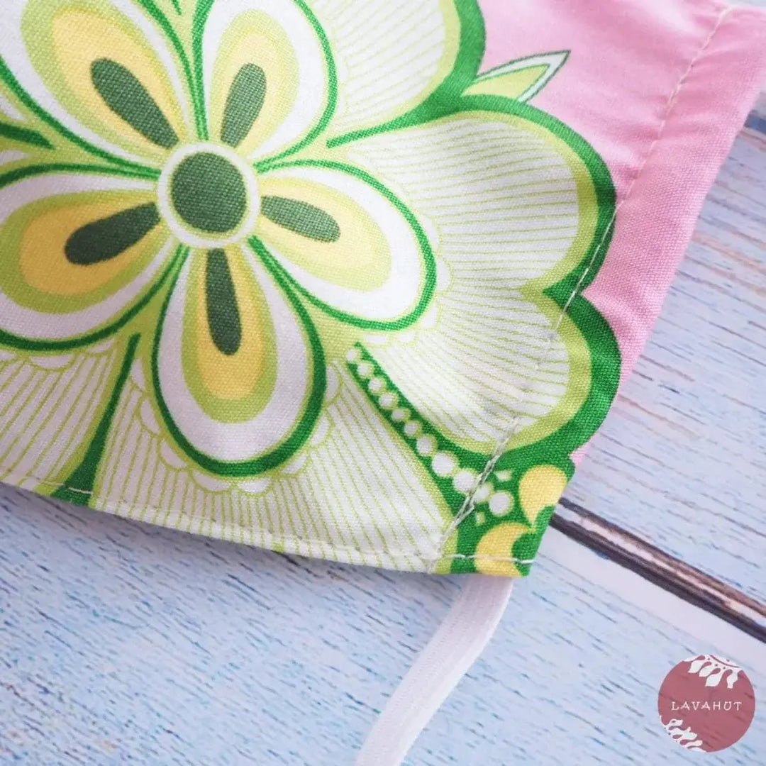 Hawaiian Face Mask • Pink Disco - Made in Hawaii