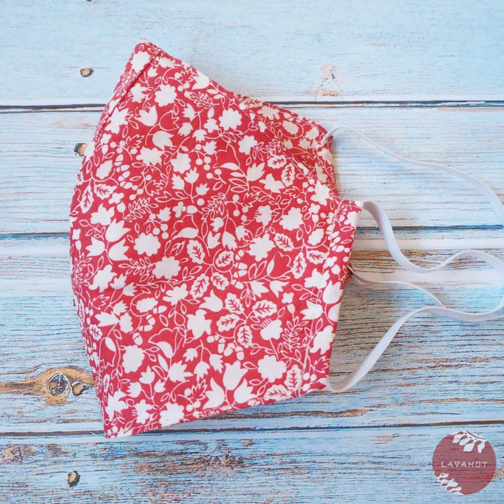 Hawaiian Face Mask • Red Garden - Made in Hawaii