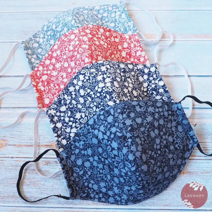 Hawaiian Face Mask • Red Garden - Made in Hawaii