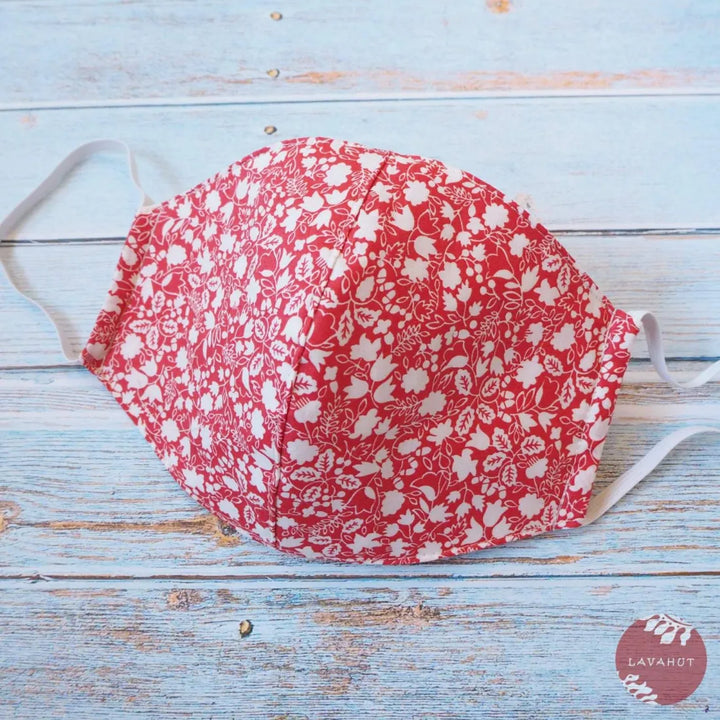 Hawaiian Face Mask • Red Garden - Made in Hawaii