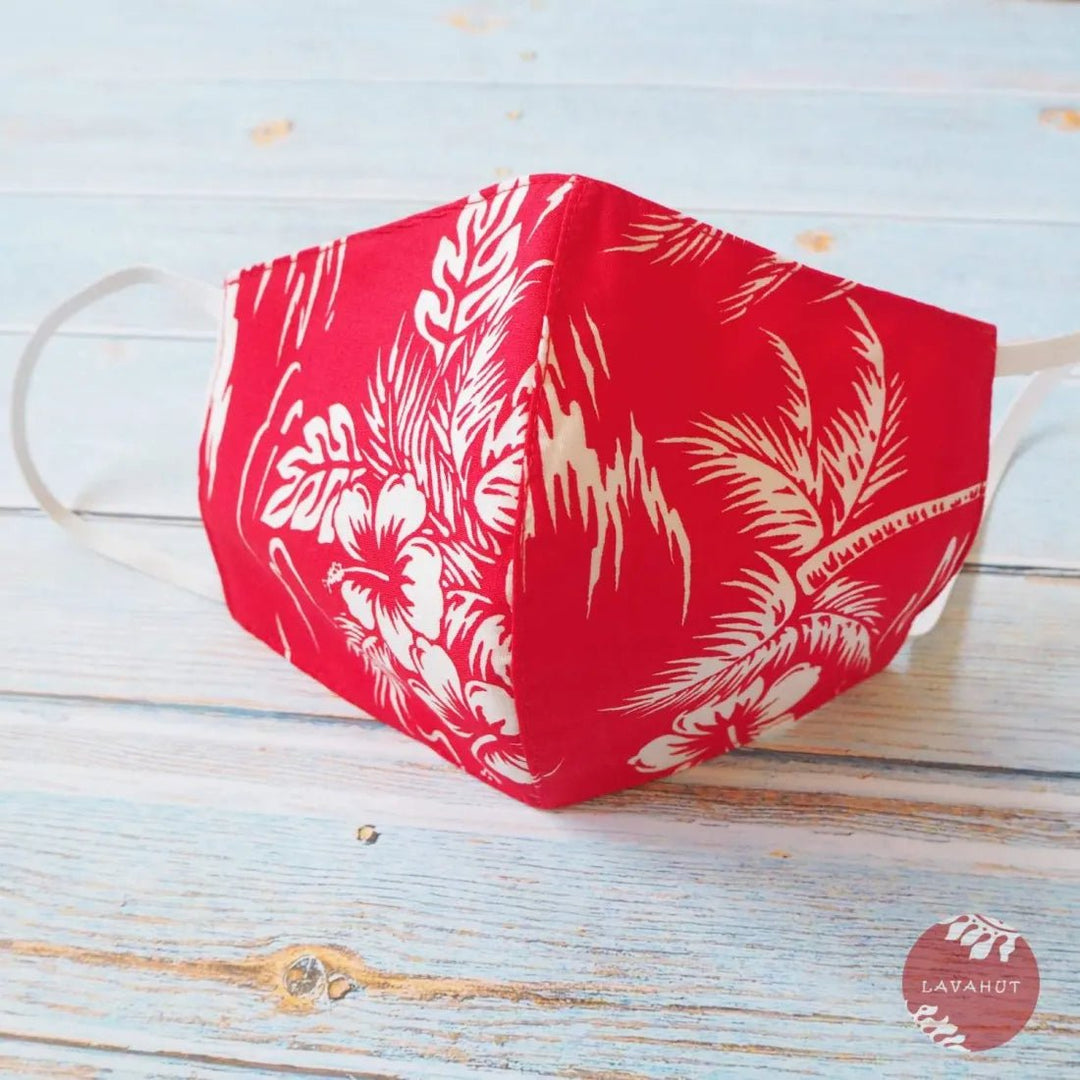 Hawaiian Face Mask • Red Island – Authentic Hawaiian Face Mask by Lavahut