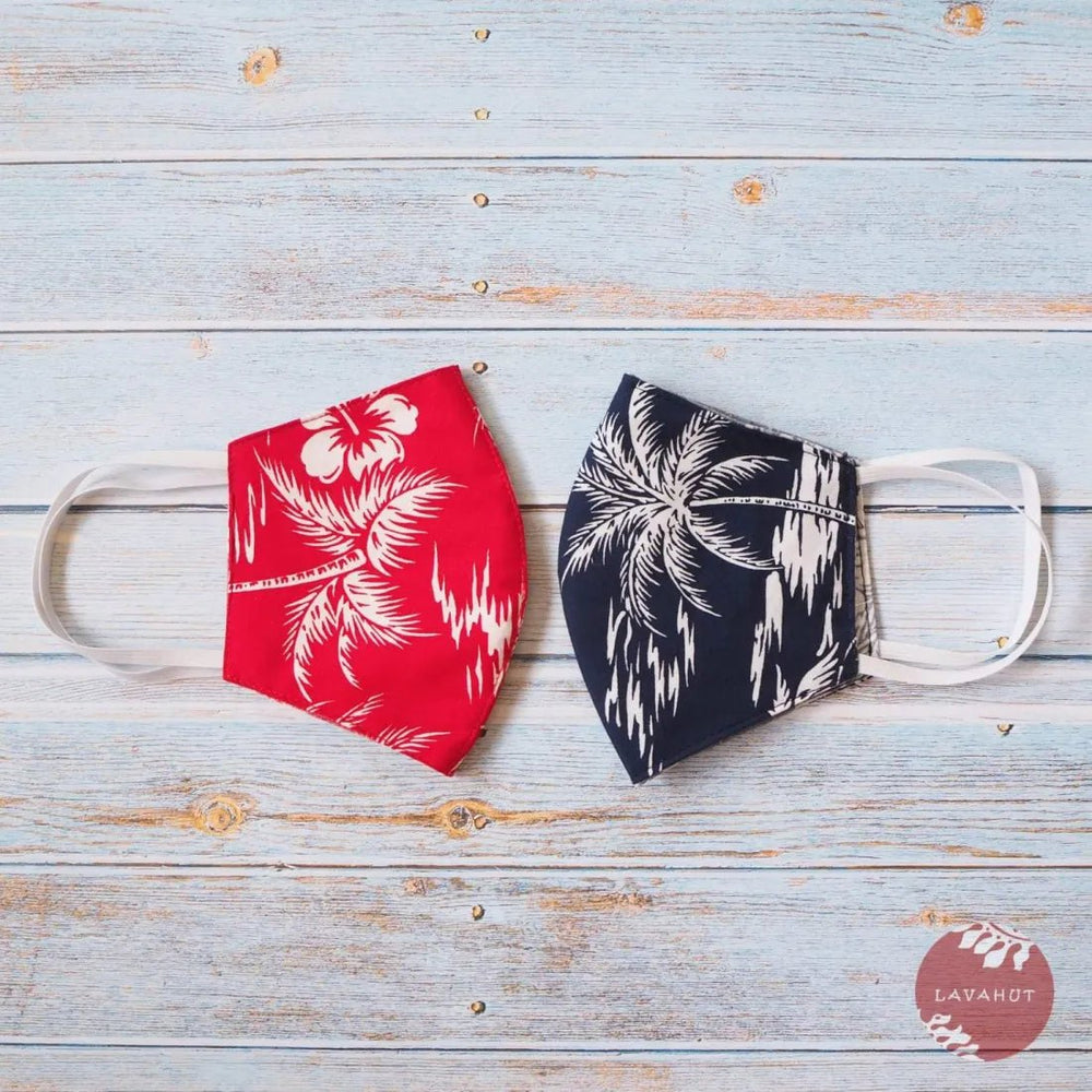 Hawaiian Face Mask • Red Island – Authentic Hawaiian Face Mask by Lavahut