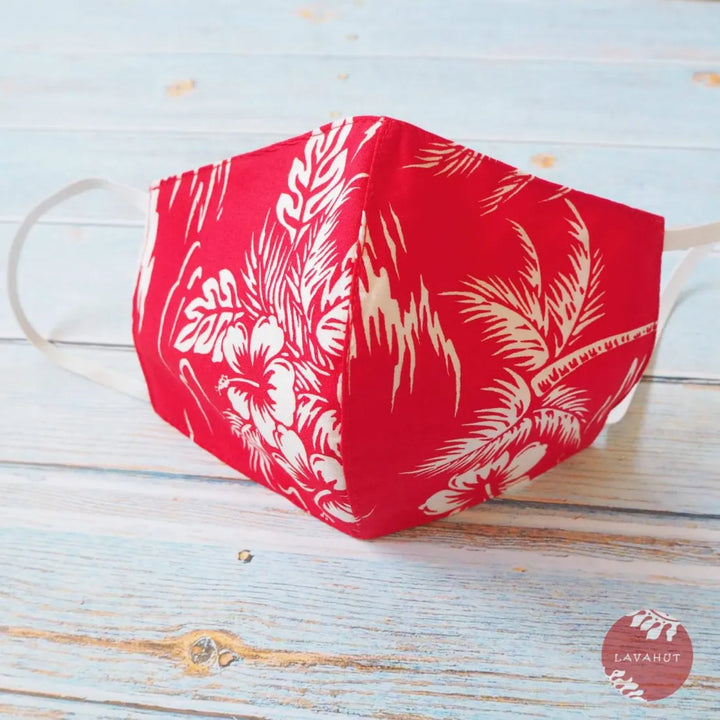 Hawaiian Face Mask • Red Island - Made in Hawaii