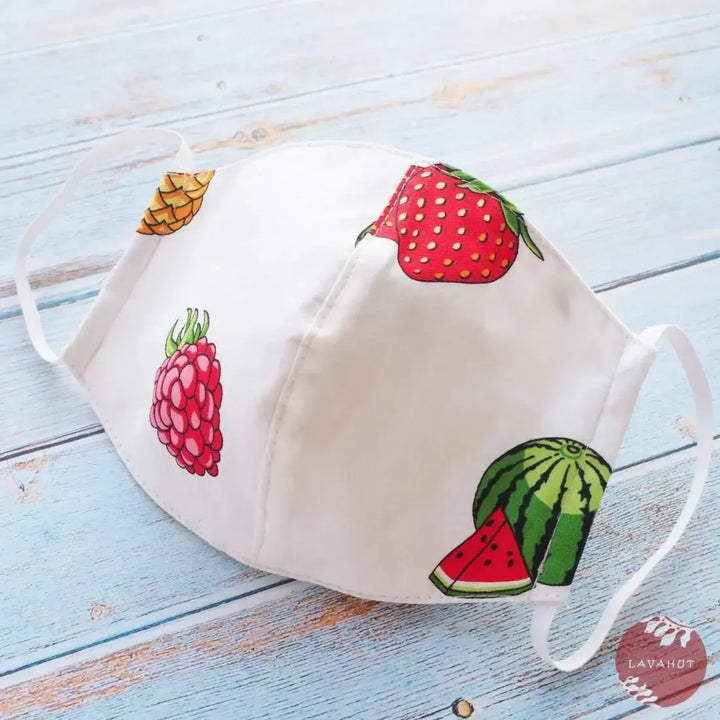 Hawaiian Face Mask • White Fruity - Made in Hawaii