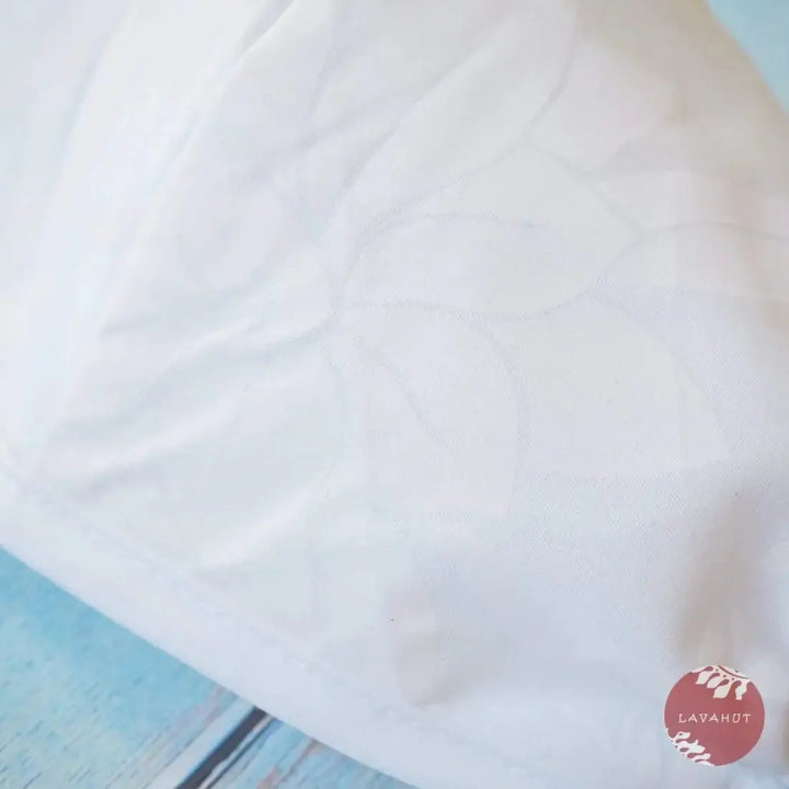 Hawaiian Face Mask • White Makamae + Trim - Made in Hawaii
