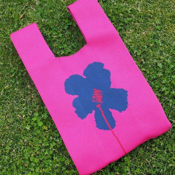 Hibiscus Chic Pink Knot Bag - Made in Hawaii