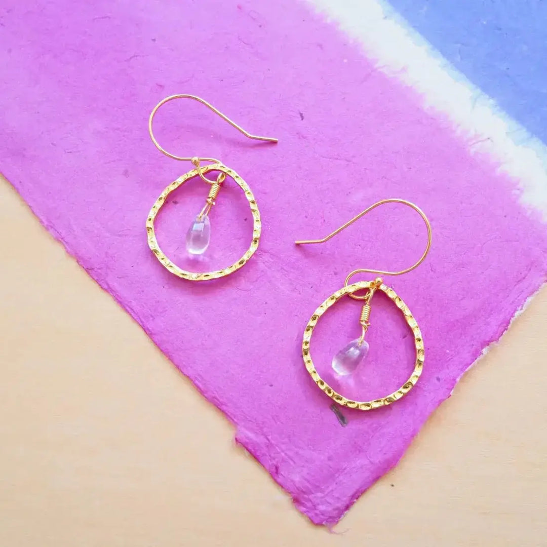 Hoku Hoop Earrings - Made in Hawaii