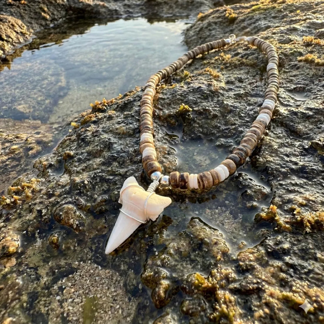 Honolua Shark Tooth Necklace - Made in Hawaii