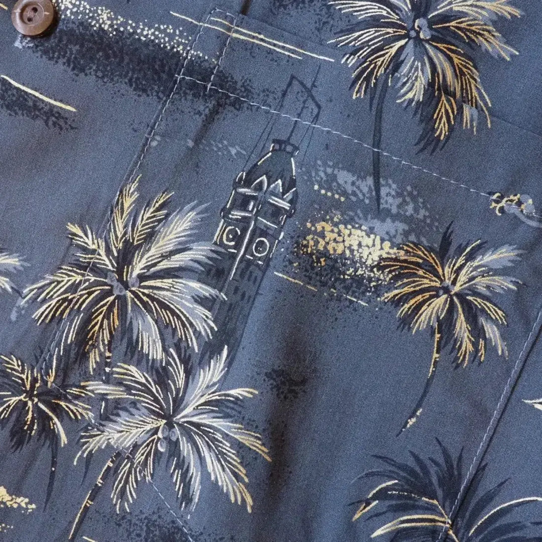 Honolulu Grey Xoxo Hawaiian Dress Made in Hawaii