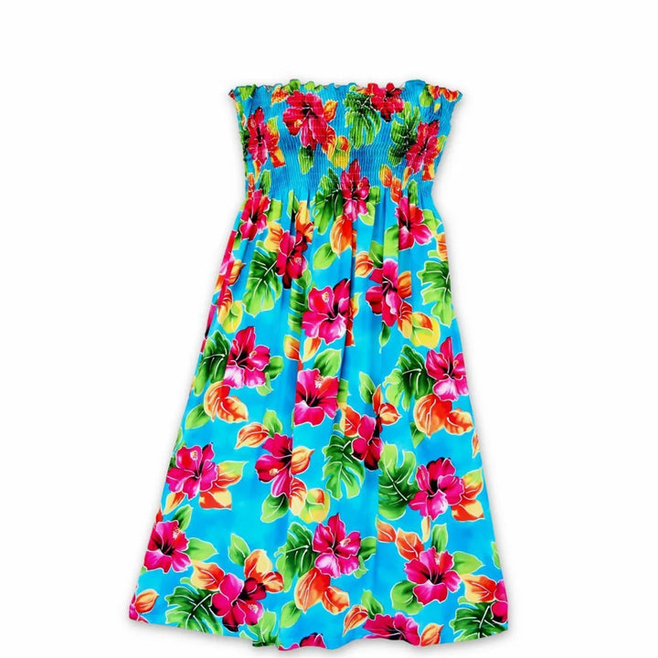 Hoopla Blue Moonkiss Hawaiian Dress - Made in Hawaii