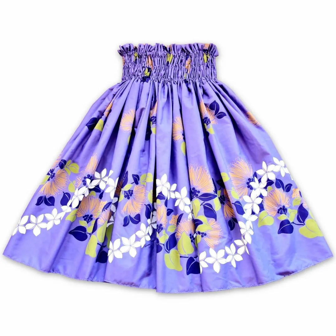 Ilima Purple Single Pa’u Hawaiian Hula Skirt - Made in Hawaii