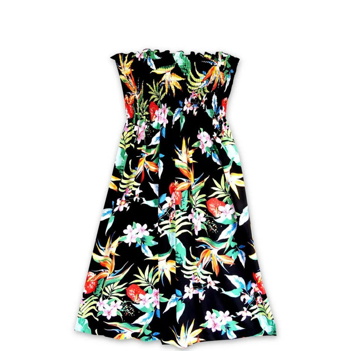 Jungle Black Moonkiss Hawaiian Dress - Made in Hawaii