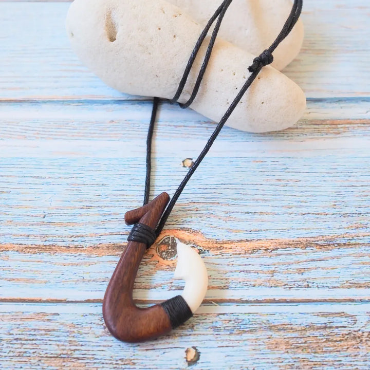 Kalapana Fish Hook Necklace - Made in Hawaii