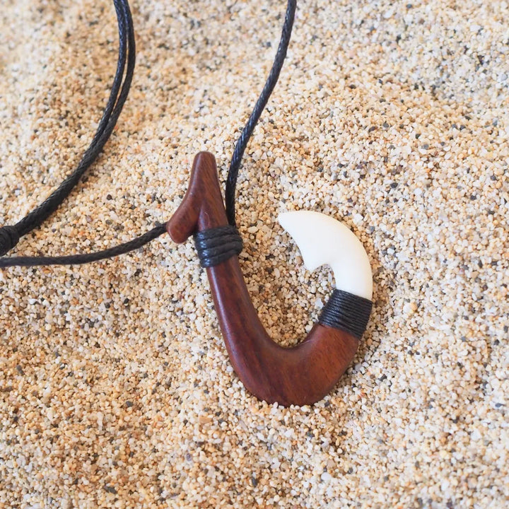 Kalapana Fish Hook Necklace - Made in Hawaii