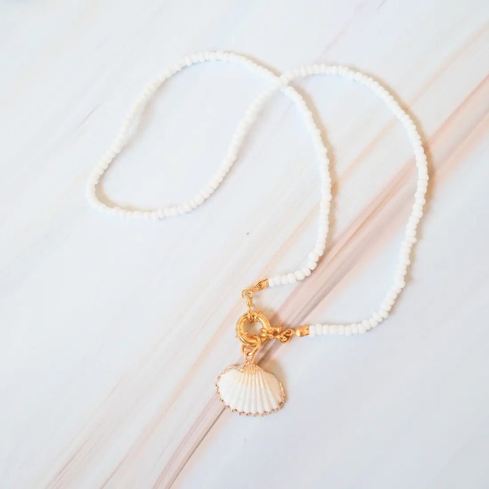 Kama'ole Seashell & Beads Necklace – Authentic Hawaiian Necklaces by Lavahut