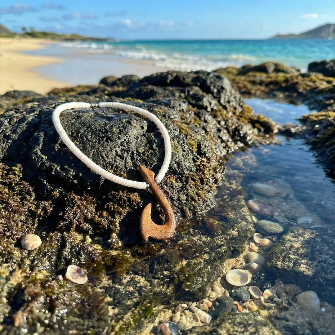 Kapalua Fish Hook Necklace - Made in Hawaii