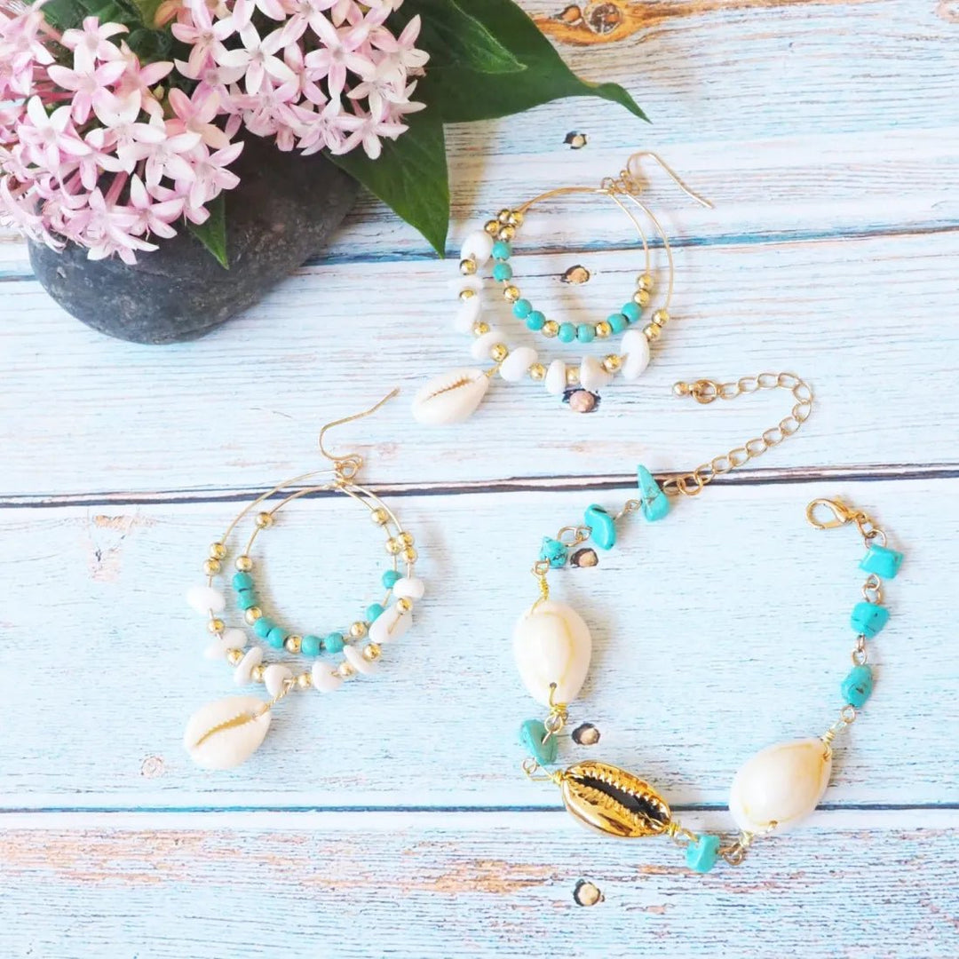Kauai Cowry Gold Hawaiian Bracelet – Authentic Hawaiian Necklaces by Lavahut