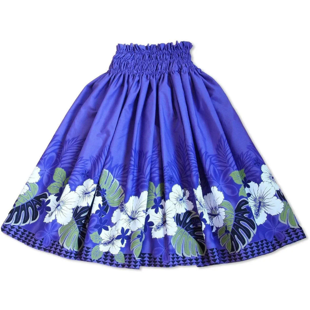 Kauai Purple Single Pa’u Hawaiian Hula Skirt - Made in Hawaii