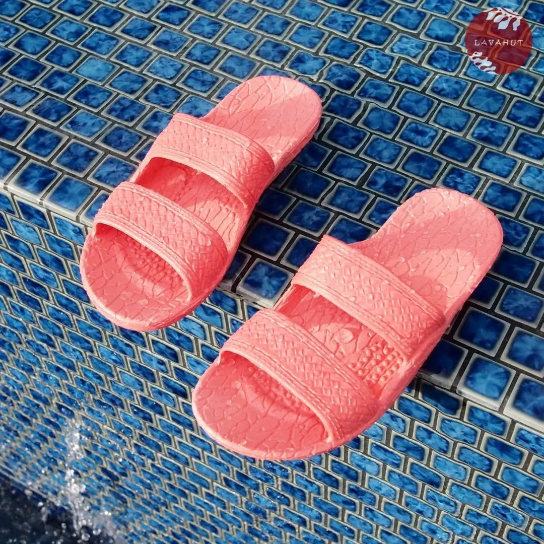 Kids Pink Jandals® - Pali Hawaii Sandals - Made in Hawaii