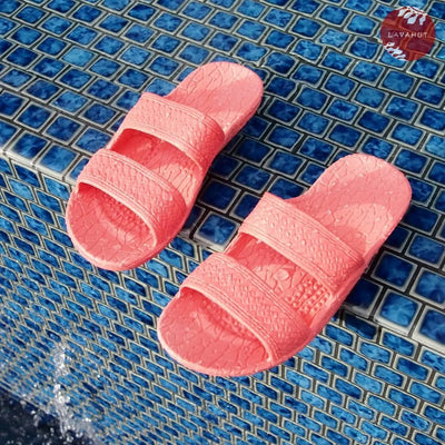 Kids Pink Jandals® - Pali Hawaii Sandals Made