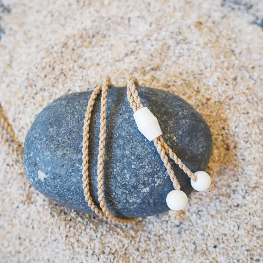 Kilauea Bone Fish Hook Necklace - Made in Hawaii