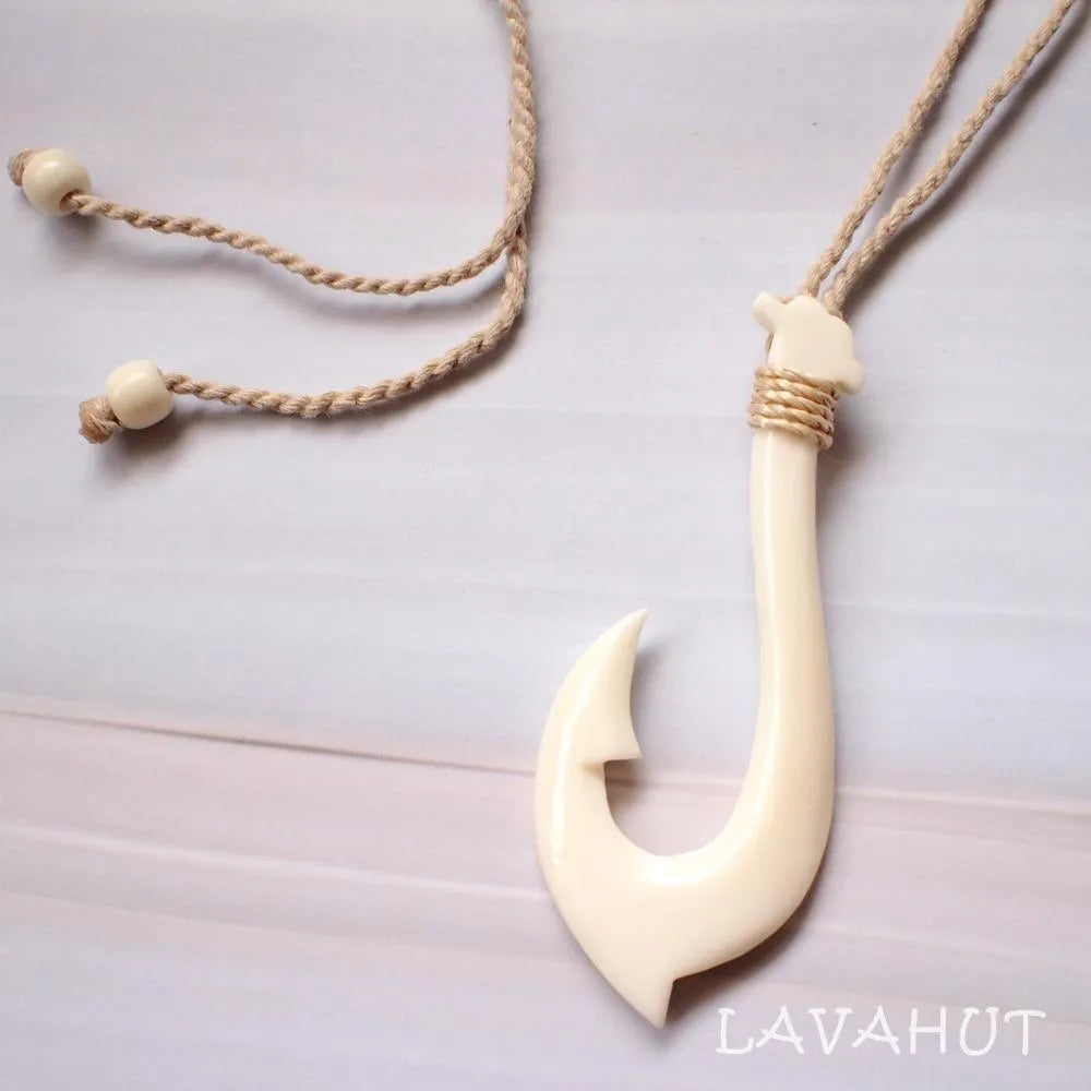 Koolina Fish Hook Hawaiian Necklace - Made in Hawaii