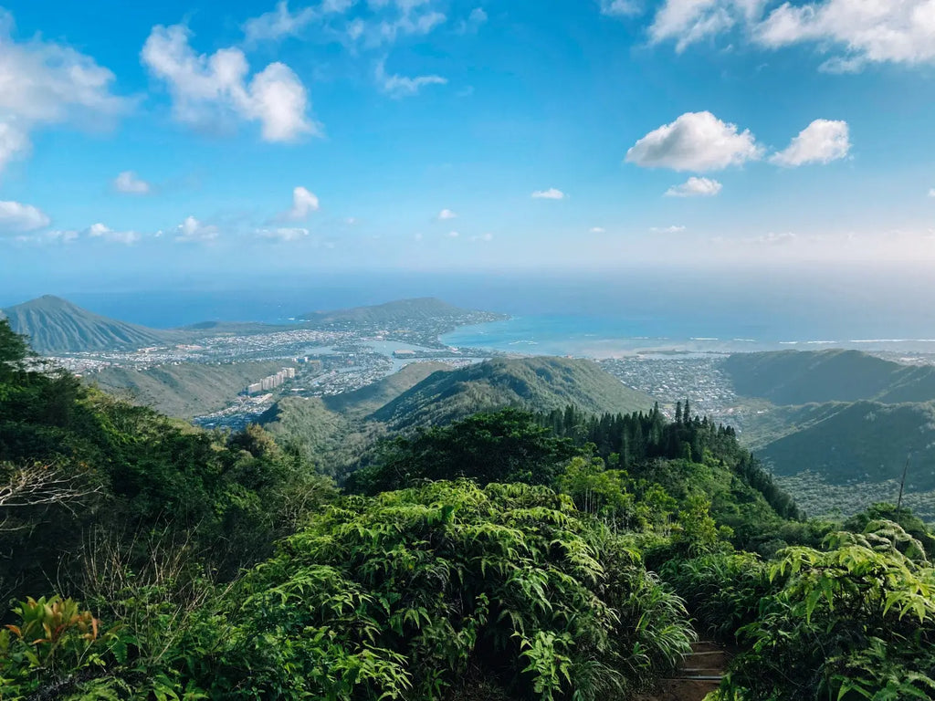 Lavahut - Kuliouou Hike - View of Hawaii Kai & Beyond